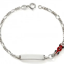 Gourmette voiture de Formule 1 15 cm (argent)