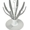 Égoutte biberons pliable fleur gris