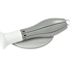 Égoutte biberons pliable fleur gris