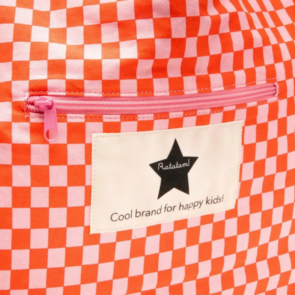 Grand cabas Rouge et Cœurs