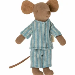 Grand frère Souris bleue dans sa boîte assortie