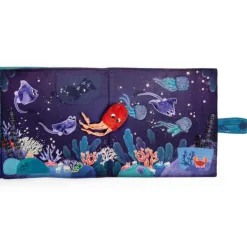 Grand livre d'activités en tissu Les aventures de Paulie