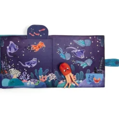 Grand livre d'activités en tissu Les aventures de Paulie