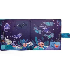 Grand livre d'activités en tissu Les aventures de Paulie