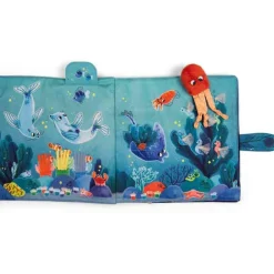 Grand livre d'activités en tissu Les aventures de Paulie