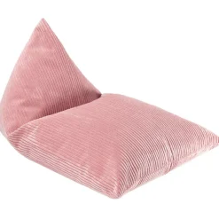 Grand pouf Pink Mousse velours côtelé