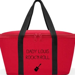 Grand sac isotherme rouge (personnalisable)