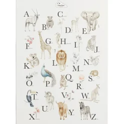 Grande affiche A2 Alphabet animaux
