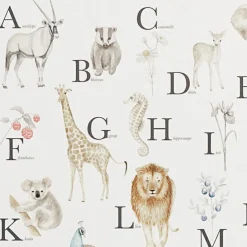 Grande affiche A2 Alphabet animaux