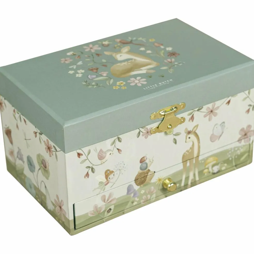 Grande boîte à bijoux musicale Fairy Garden