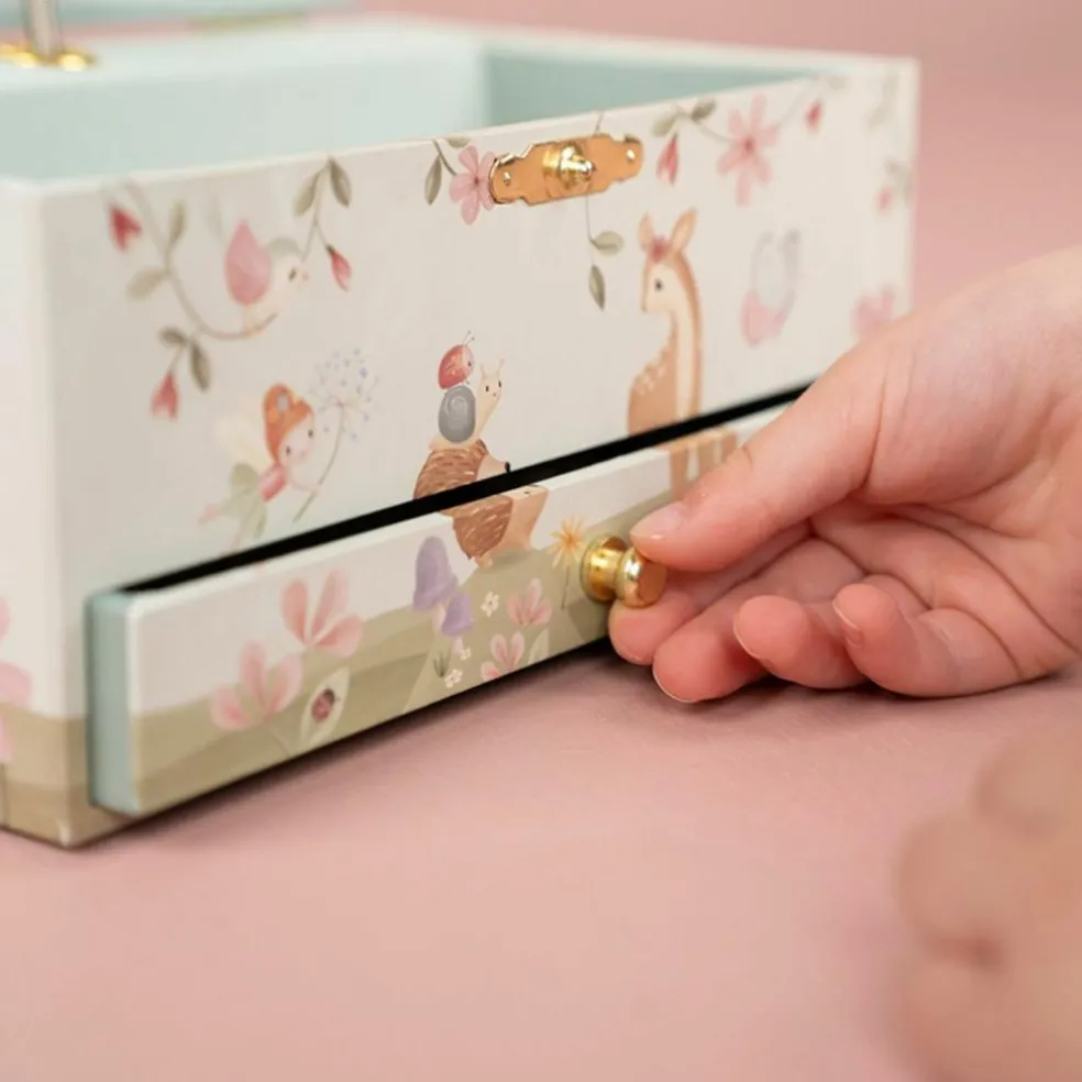 Grande boîte à bijoux musicale Fairy Garden