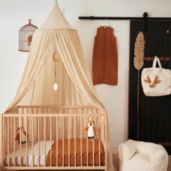 Grande flèche de lit blanche (pour ciel de lit 245 cm)