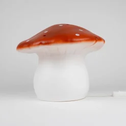 Grande lampe veilleuse champignon Brique Rouge