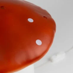 Grande lampe veilleuse champignon Brique Rouge
