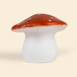 Grande lampe veilleuse champignon Brique Rouge