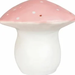 Grande lampe veilleuse champignon Rose