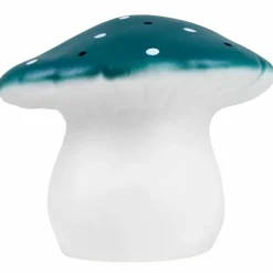 Grande lampe veilleuse champignon Bleu Sacrelle