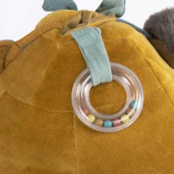 Grande peluche d'activités tortue Trois petits lapins