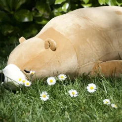 Grande peluche Nemu Nemu Cookie Ours brun (53 cm)