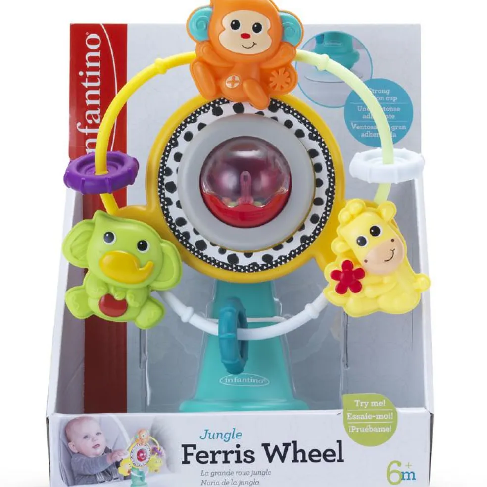 Grande roue jungle à ventouse