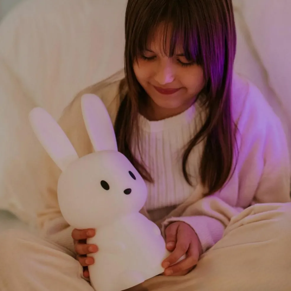 Grande veilleuse Lapin L Blanche