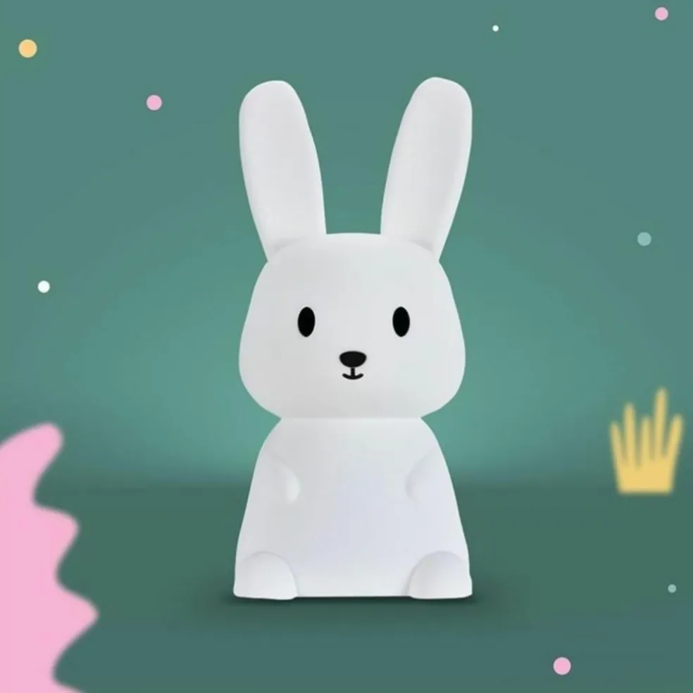 Grande veilleuse Lapin L Blanche