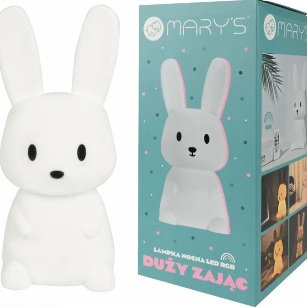 Grande veilleuse Lapin L Blanche