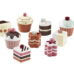 Gâteaux en bois Bistro (9 pièces)