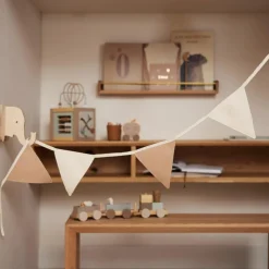 Guirlande de fanions Party Collection Biscuit (200 cm)