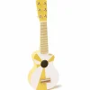 Guitare Jaune-Blanc