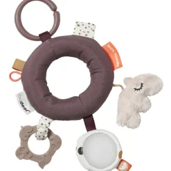 Hochet anneau d'activités rose