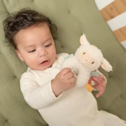 Hochet anneau souple mouton Little Farm