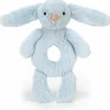 Hochet Bashful Lapin Bleu (18 cm)