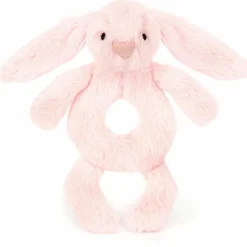 Hochet Bashful Lapin Rose (18 cm)
