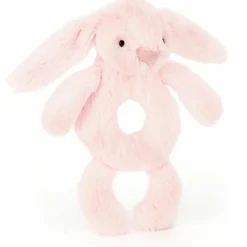 Hochet Bashful Lapin Rose (18 cm)