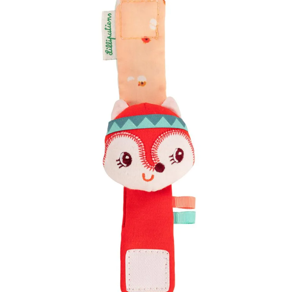 Hochet bracelet Alice la renarde