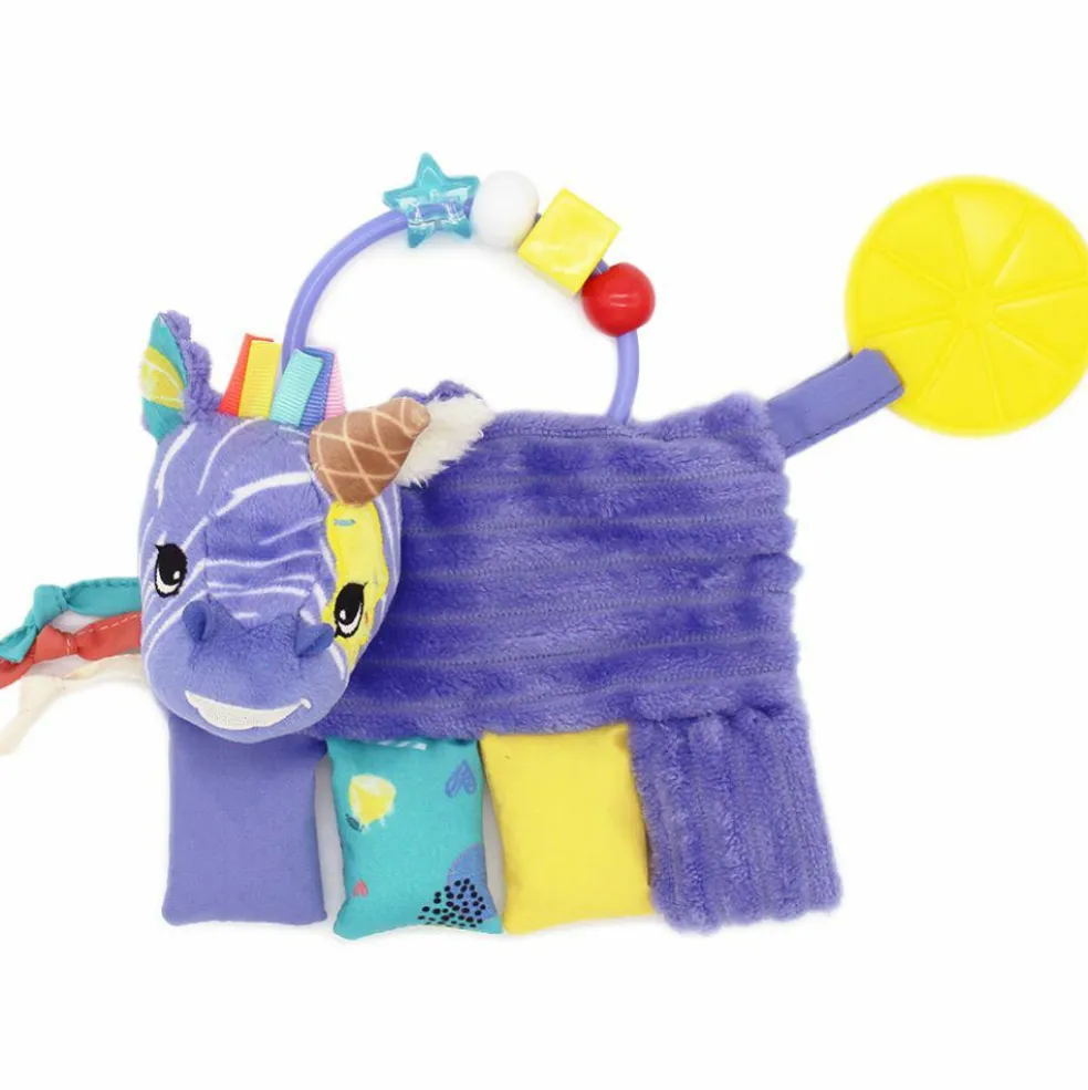 Hochet d'activités Kiprokos le zèbre