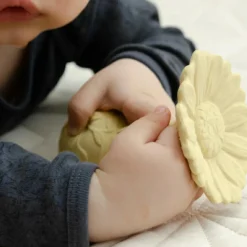 Hochet de dentition Marguerite Daisy jaune