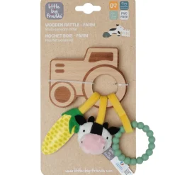 Hochet en bois Ferme