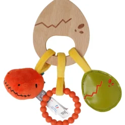 Hochet en bois Les Amis Dinos