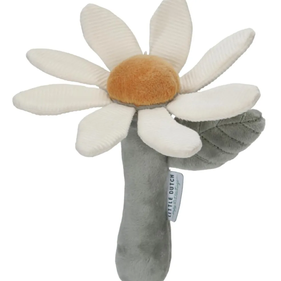Hochet peluche fleur Little Farm