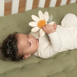 Hochet peluche fleur Little Farm