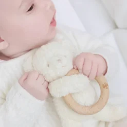 Hochet peluche Gaston l'ourson