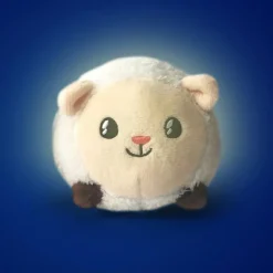 Hochet peluche lumineux mouton Shakie (9,5 cm)