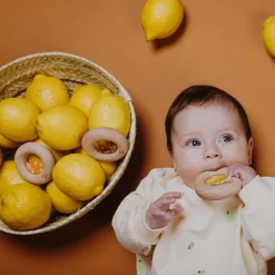 Hochet sensoriel Sensory Donut citrons