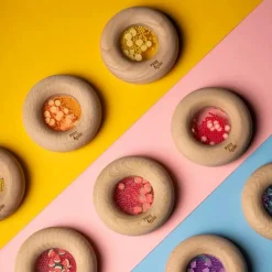 Hochet sensoriel Sensory Donut citrons