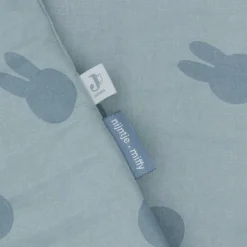 Housse de couette + taie d'oreiller Miffy Sea Green (100 x 140 cm)