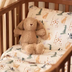 Housse de couette + taie d'oreiller Jungle Jambo (100 x 140 cm)