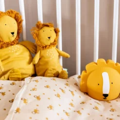 Housse de couette + taie d'oreiller Lively Lion (100 x 140 cm)