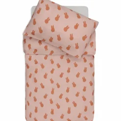 Housse de couette + taie d'oreiller Miffy Wild Rose (100 x 140 cm)